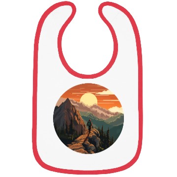 Discover Hiking Nature Vacation Bibs