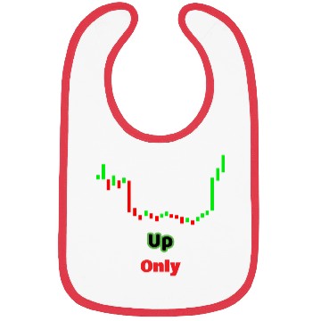 Discover Up only Crypto Traders Bibs