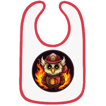 Discover Owls Firefighter Bibs