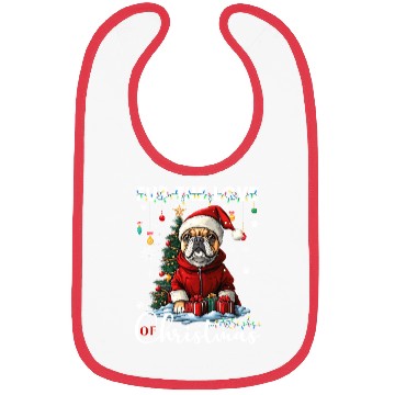 Discover French Bulldog Christmas Tree Decoration Dog Lover Bibs