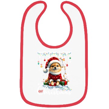 Discover Pomeranian Christmas Tree Decorations Dog Lover Bibs