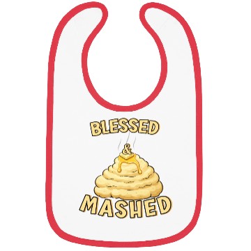Discover Blessed & Mashed - A Punny Thanksgiving Design Bibs