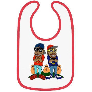 Discover Money Friends Bibs