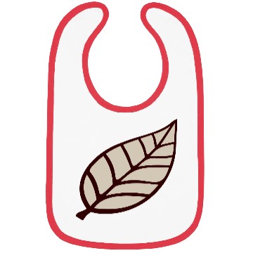 Discover Small Pretty Leaf Brown Autumn Eco Tree Cool Leaf Bibs