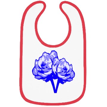 Discover Two Beautiful Rose Blossom Leaf 2 Roses Bouquet Bibs