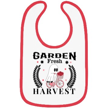 Discover Garden Fresh Harvest, Flowers Harvest Design Bibs
