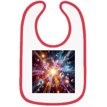 Discover Champagne Supernova Bibs
