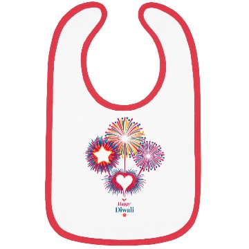 Discover Fireworks for Diwali Celebration Bibs
