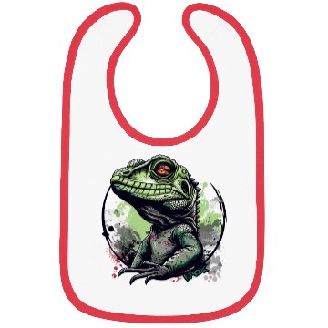 Discover Water Dragon Lizard Bibs
