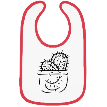 Discover 2 Chest Pocket Cactus Plants Prickly Cacti In Bag Bibs