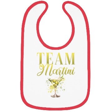 Discover Team Martini Cocktail Bartender Bibs
