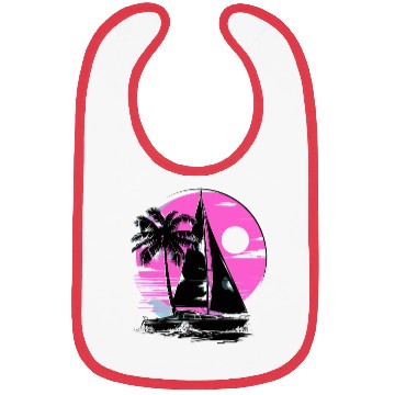 Discover Cartoon Sailing Bibs