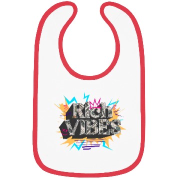 Discover Rich Vibes Money-Themed Graphic Bibs