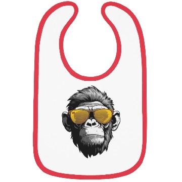 Discover COOL YELLOW MONKEY Bibs