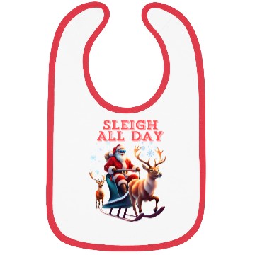 Discover Sleigh All Day Bibs