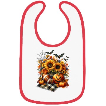 Discover Halloween garden Bibs