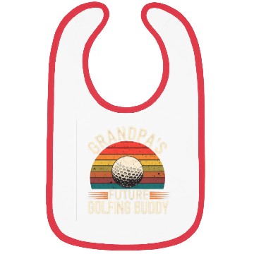 Discover Grandpa's Future Golfing Buddy 13 Bibs