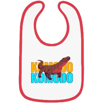 Discover Fierce Komodo Dragon Bibs