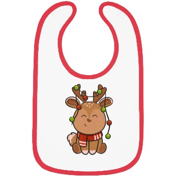 Discover Cute reindeer Bibs