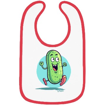 Discover A Happy Running Pickle Bibs