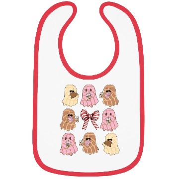 Discover Ghost xmas cute love Bibs