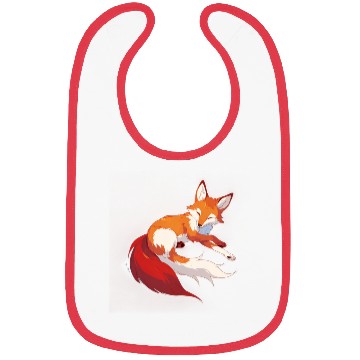 Discover Cute fox - cute animals Bibs