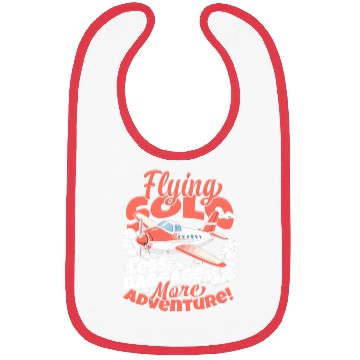 Discover First Solo Flight Pilot Flying Solo Bibs