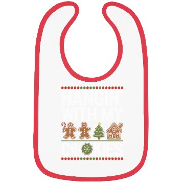 Discover Hanging Cookies Gingerbread Gingerbread Sarcasm Bibs