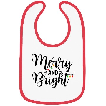 Discover Merry And Bright Bibs