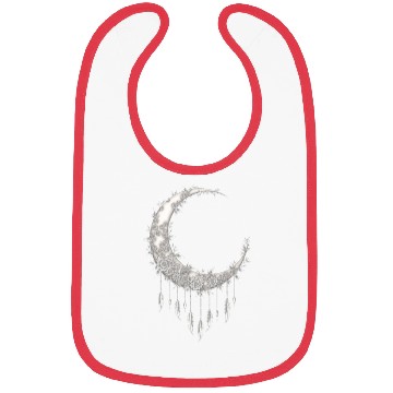 Discover Flower Moon Decor Design Bibs