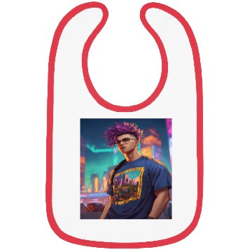 Discover Edgy Cyberpunk Bibs with Neon Vibes"