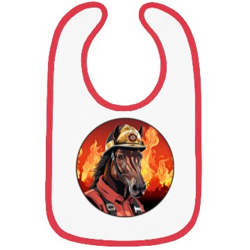 Discover Horses Firefighter / fireman horse Bibs