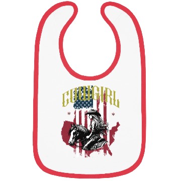Discover COWGIRL USA Bibs