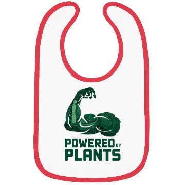 Discover Powered By Plants Cool Trend Vegan Bibs