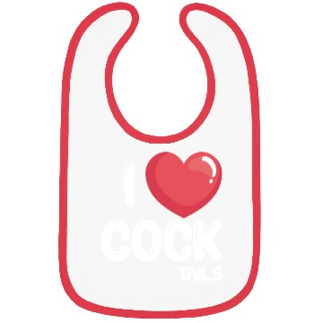 Discover Funny I Love Cocktails 2 Bibs