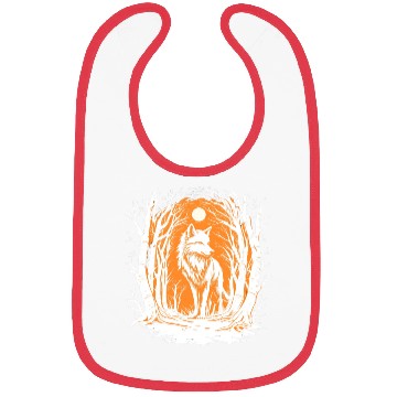 Discover Wolf in Forest Bibs