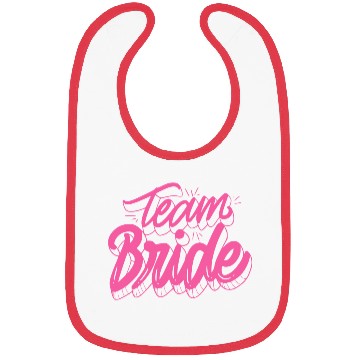 Discover Team Bride Wedding Gift Bibs