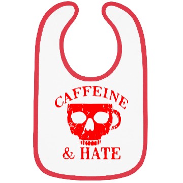 Discover Caffeine And Hate Coffee Skull LIKE US ON FB # Bibs