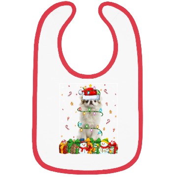 Discover Japanese Chin Dog Christmas Lights Bibs