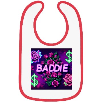 Discover BADDIE in Neon Pink Bibs