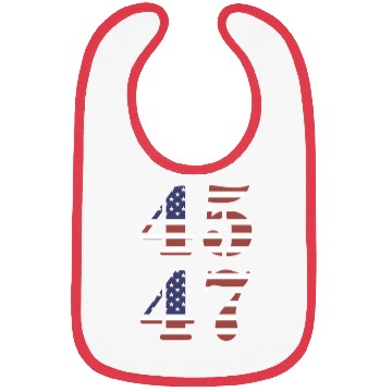 Discover Trump 45 47 Bibs