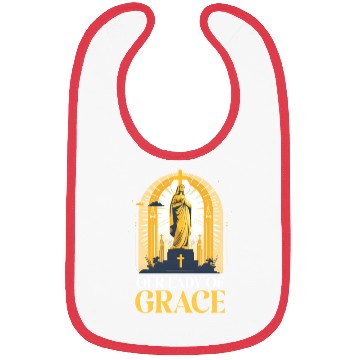 Discover Virgin Mary Our Lady Of Grace Bibs