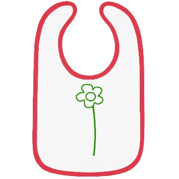 Discover Green Daisies Flower Spring Summer Little Flowers Bibs