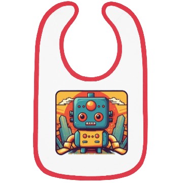 Discover Adorable Robot Buddy Bibs