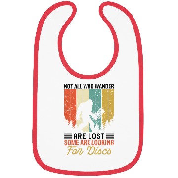 Discover Funny Disc Golf Art 7 Bibs