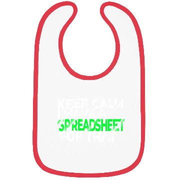 Discover Funny Excel Spreadsheets Lover 3 Bibs