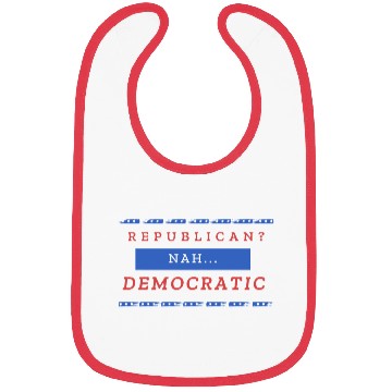 Discover US election: Vote for Democratic Edition Bibs