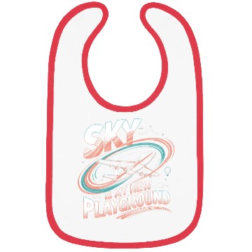 Discover Sky Is My New Playground Bibs