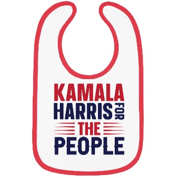 Discover KAMALA HARRIS THE PEOPLE Bibs