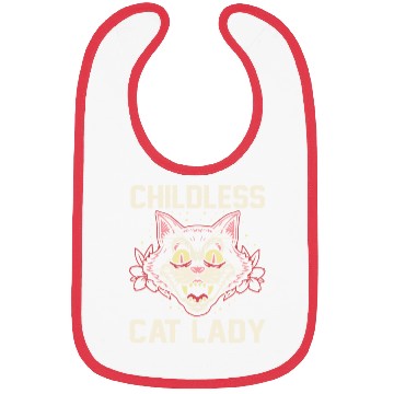 Discover Childless Cat Lady Bibs